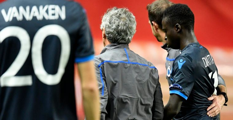 Meteen domper voor Club Brugge: basisspeler moet naar de kant met blessure