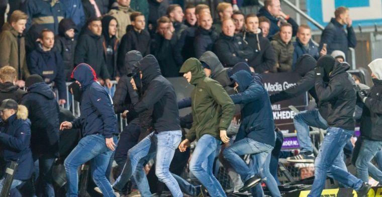 Nederlandse politie heeft handen vol met Belgische 'fans': 'Acht aanhoudingen'