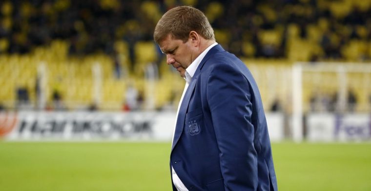 'Anderlecht heeft beslissing genomen over toekomst Vanhaezebrouck'