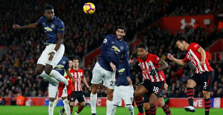 Zwak United kan ondanks goal Lukaku niet afrekenen met Southampton