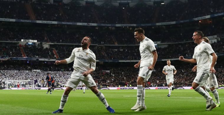 Real Madrid bedankt uitblinker Courtois die nog eens de nul houdt