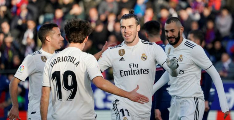 Real Madrid heeft handen vol aan hekkensluiter, maar wint toch