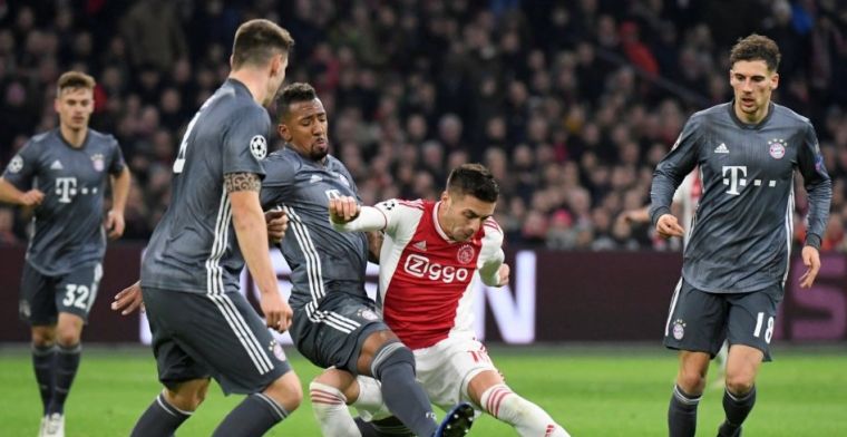 Bizarre avond in Amsterdam: Ajax buigt na zinderend gevecht, Bayern groepswinnaar