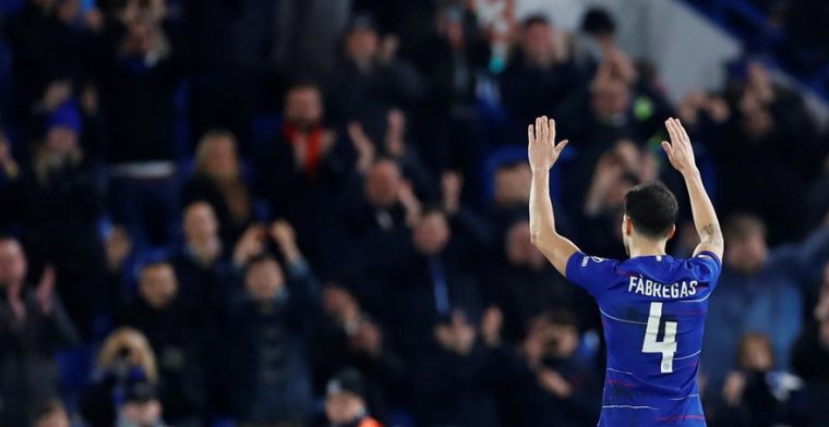 Hazard ziet emotionele Fabregas afscheid nemen: Veel bewondering voor hem