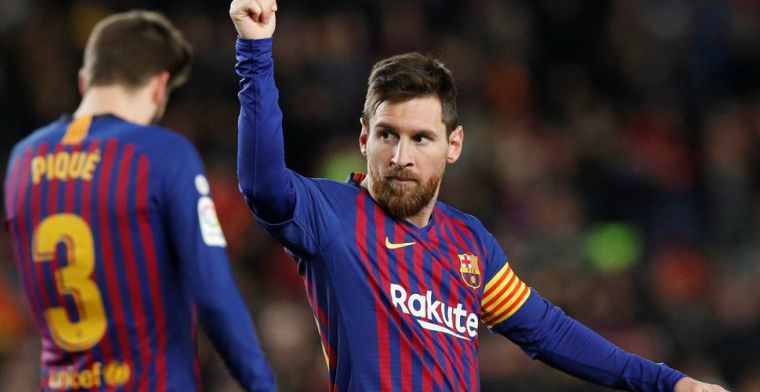 Suarez en jubilaris Messi maken indruk bij ruime overwinning FC Barcelona