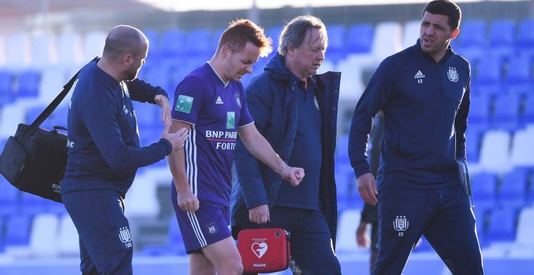 UPDATE: 'Anderlecht krijgt goed en slecht nieuws over blessure van Trebel'