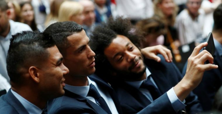 'Marcelo belandt op Real Madrid-bank en praat met Ronaldo over transfer'