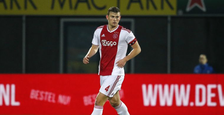 'Ajax-goudhaantje De Ligt op weg naar de Premier League'