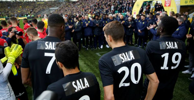 Indrukwekkend: Nantes staat in emotionele wedstrijd stil bij overlijden Sala