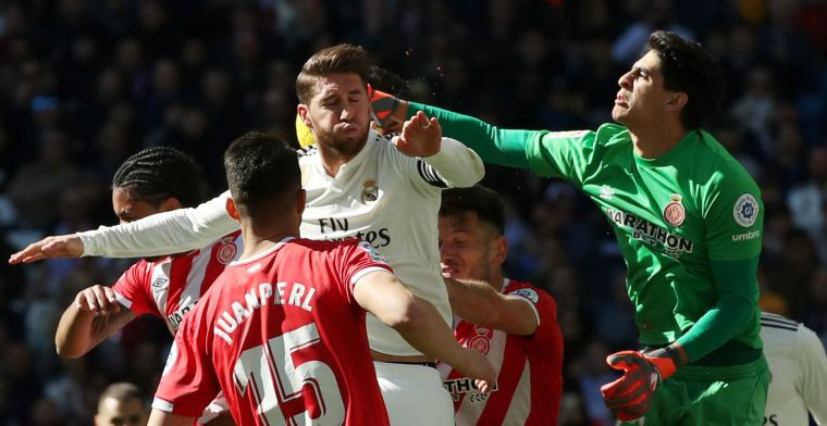 Rampmiddag Real Madrid: thuisnederlaag tegen laagvlieger en rood voor Ramos