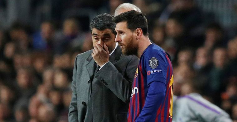 'Valverde dankt contractverlenging aan 'onvoorwaardelijke steun' van Messi'