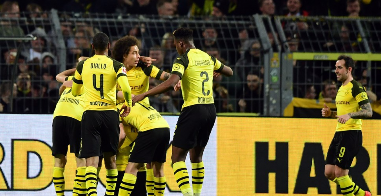 Dortmund vergroot voorsprong op Bayern na winst tegen Leverkusen
