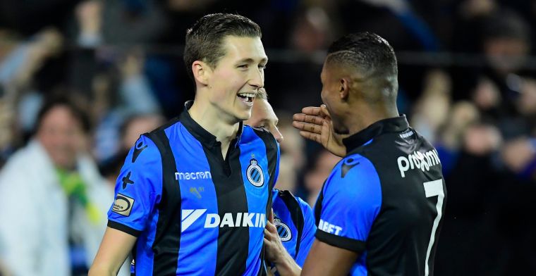 Strafschop van Vanaken brengt Club Brugge op zes punten van Genk