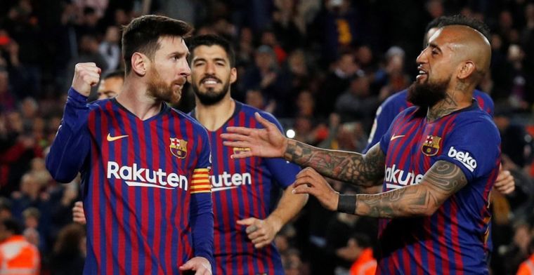 Messi en Suarez nemen Barça bij de hand na achterstand tegen laagvlieger