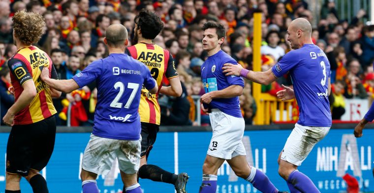 KV Mechelen promoveert na laat doelpunt tegen tienkoppig Beerschot Wilrijk
