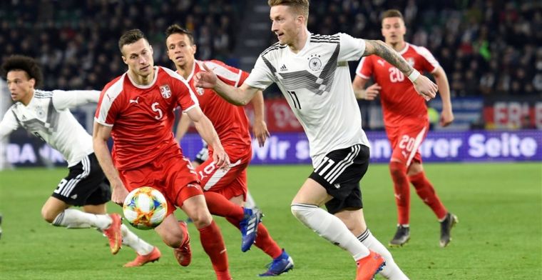Duitsland reist na oefenwedstrijd zonder overwinning af naar Amsterdam