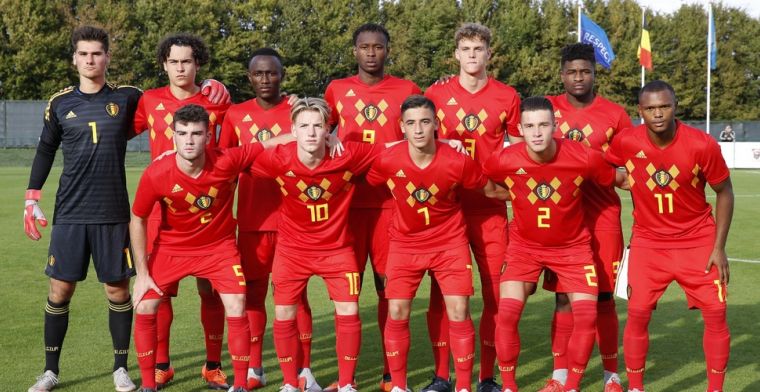 Openda helpt België U19 met twee strafschoppen aan gelijkspel tegen Italië