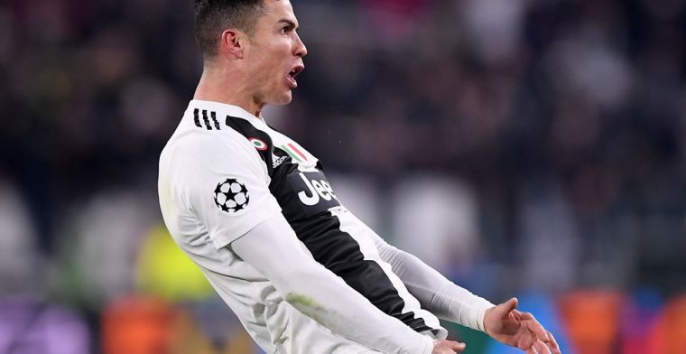 Ronaldo wacht mogelijk schorsing: 'Iedereen in het stadion heeft dat begrepen'