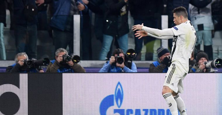 Ronaldo krijgt boete voor 'cojones-gebaar' en is er gewoon bij tegen Ajax
