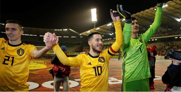 Buitenlandse media: 'Een goede start voor België, als we Courtois niet meetellen'