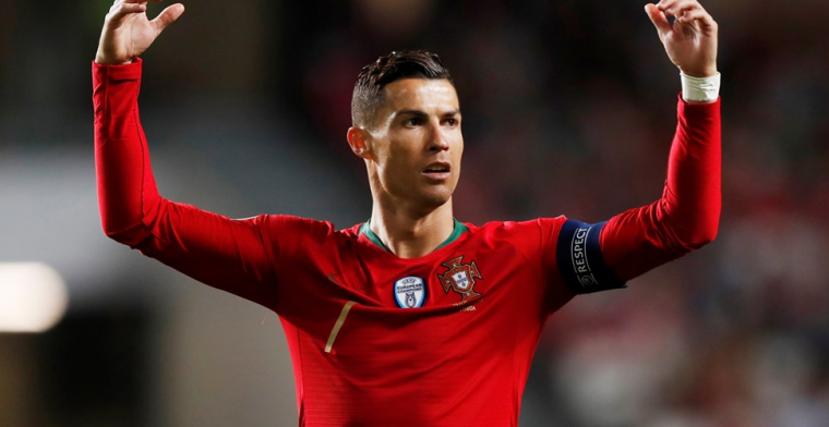Ronaldo valt uit met hamstringblessure bij Portugese elftal