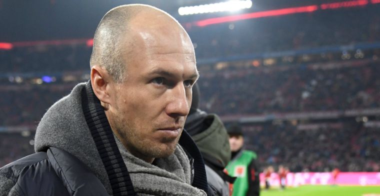 Robben heeft nog weinig hoop bij Bayern München: Ik weet het niet