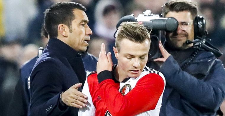 Clasie (ex-Club Brugge) gaat door de bocht, Feyenoord gaat middenvelder straffen