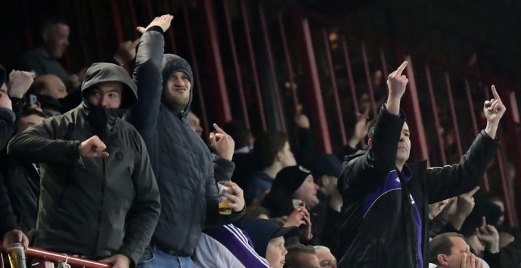 Politie gaat op jacht naar Anderlecht-fans: Identificeren op basis van beelden
