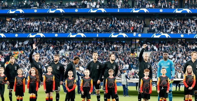  'Spurs beklaagt zich over Ajax-fans na weggeefactie van UEFA en Heineken' 