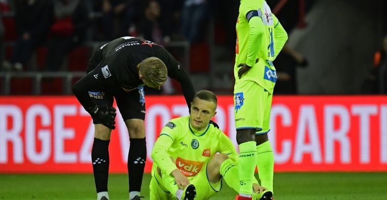 Basispion Derijck heeft slecht nieuws voor Gent: 'Mijn seizoen zit erop'