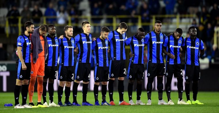 Spelers Club Brugge krijgen duidelijke boodschap te lezen op nieuw oefencomplex