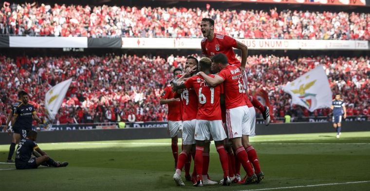 Benfica haalt in eigen huis landstitel binnen en onttroont naaste belager FC Porto