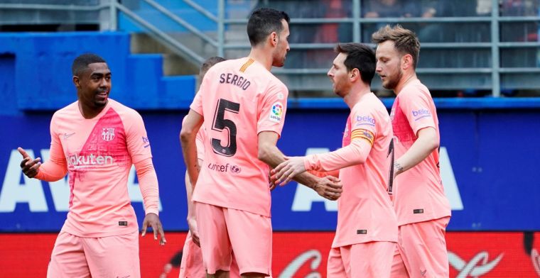 Barcelona eindigt met gelijkspel na foutjes Cillessen en dubbelslag Messi