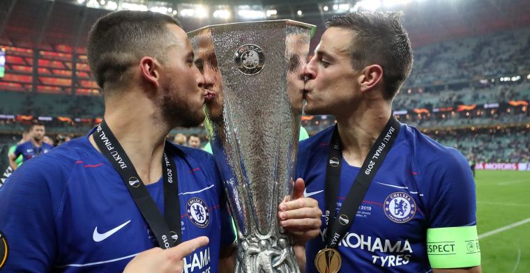 Europa laatste keer weg van Hazard bij Chelsea: 'Een legende'