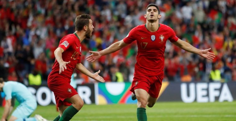 Portugal verslaat Oranje in bloedeloze finale en wint eerste editie Nations League