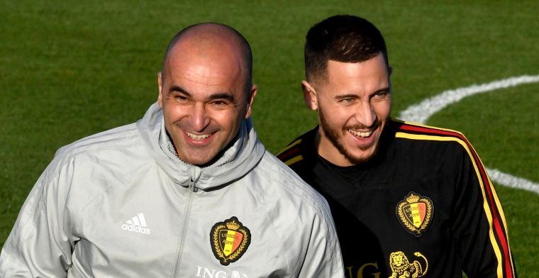 Martinez haalt loftrompet voor Hazard nog eens boven: Voorbeeld voor iedereen