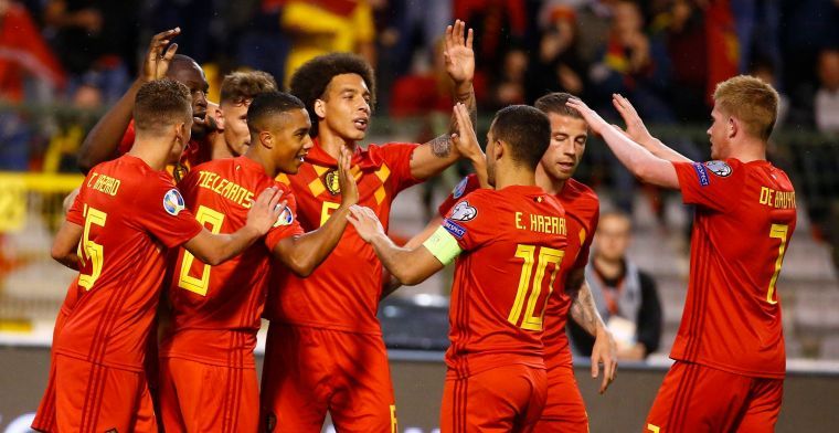 België blijft nummer één op de FIFA-ranking en loopt zelfs verder uit