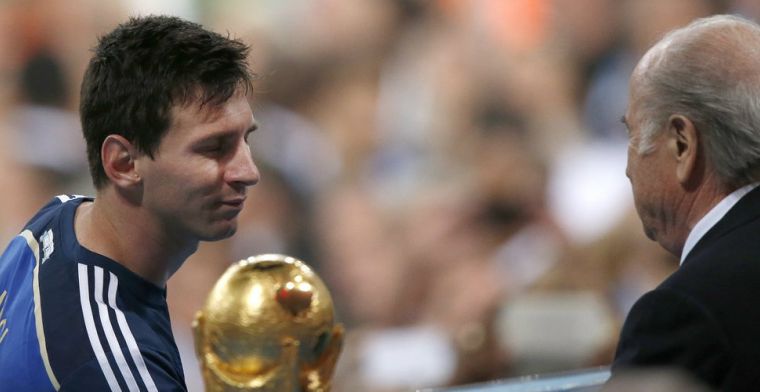 Blatter onthult: 'Messi zei steeds tegen zichzelf: wel de beste, geen kampioen'