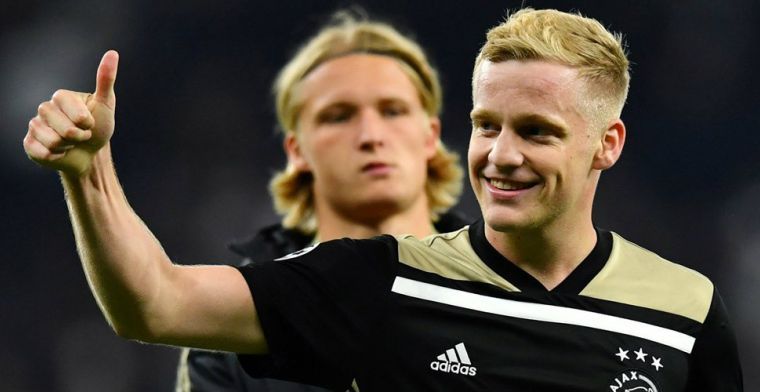 'Real Madrid denkt aan Van de Beek, afspraak tussen Ajax en speler'
