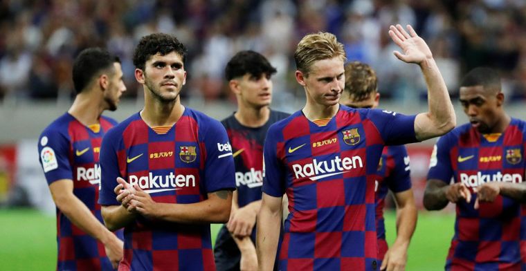 Barça wint oefenpot in Japan tegen het Vissel Kobe van Iniesta en Vermaelen