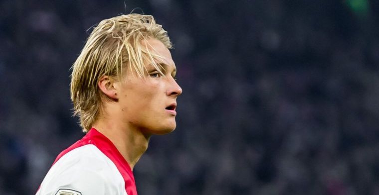 'Dolberg staat op het punt Ajax te verlaten voor twintig miljoen euro'