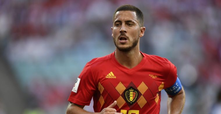 Hazard gaat voor het allerhoogste met België: Hopen het EK te winnen