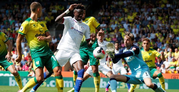 Batshuayi ziet concurrent Abraham schitteren bij Chelsea-zege op Norwich City