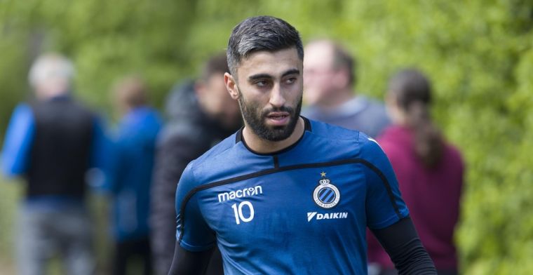 UPDATE: ‘Charleroi huurt Rezaei van Club Brugge zonder aankoopoptie’