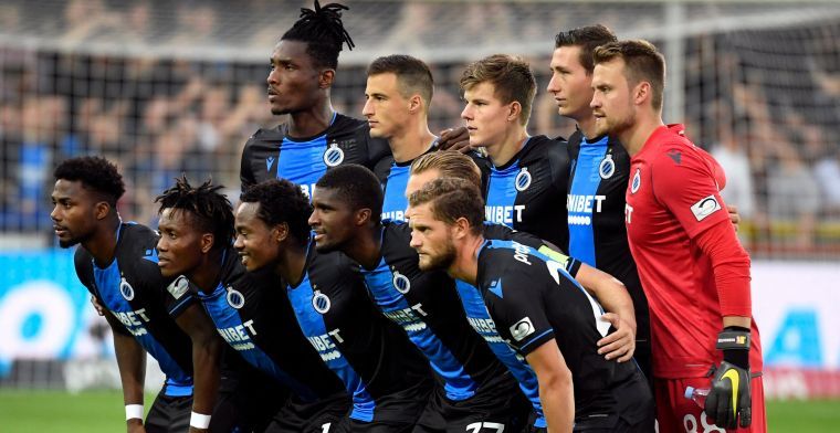 Club Brugge geeft haar Champions League-kern door aan de UEFA