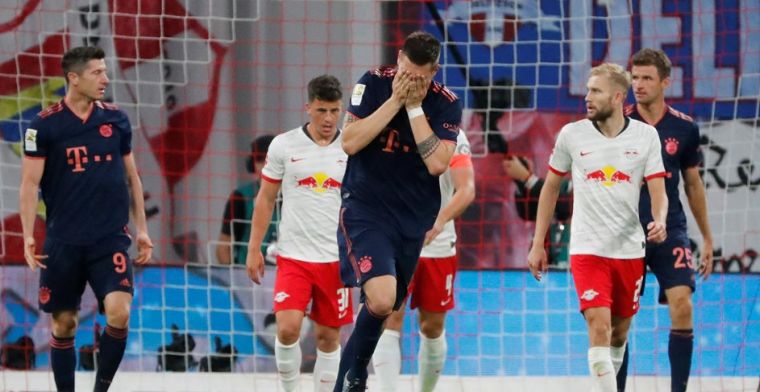 Bayern vergeet door te drukken en ziet Leipzig punt uit het vuur slepen
