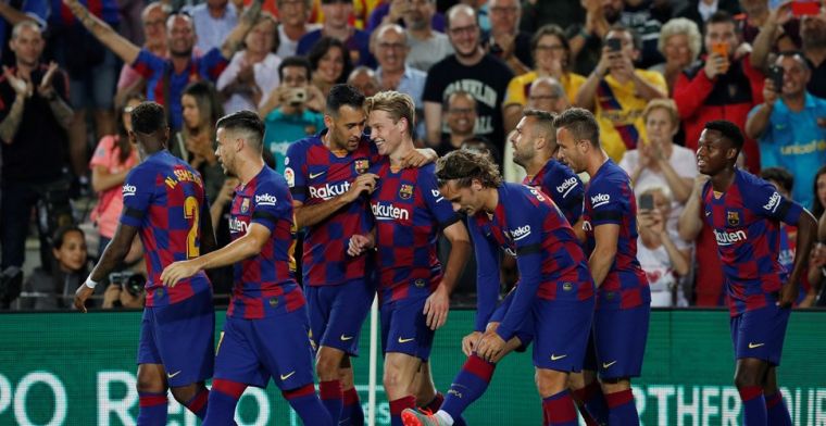 Barça en De Jong verpesten terugkeer Cillessen en laten niets heel van Valencia