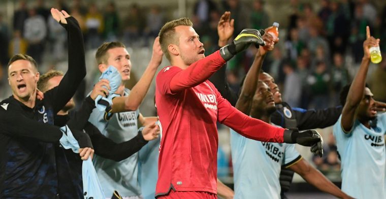 Club Brugge kan statement niet laten na derbyzege: 'Brugge is Blauw-Zwart'