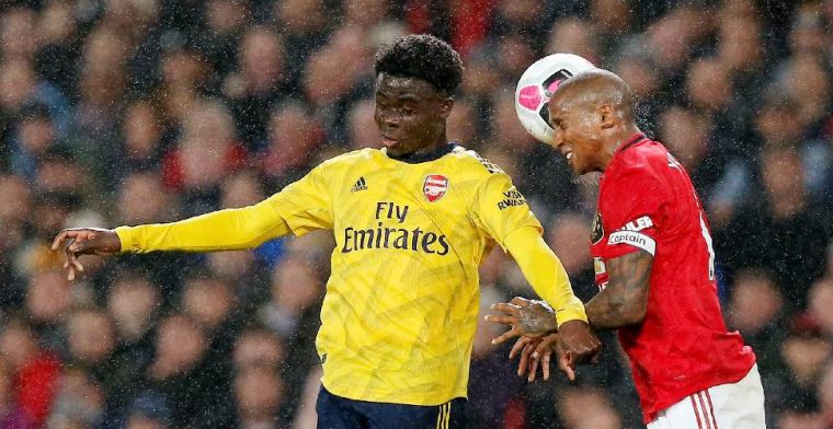 Teleurstellende topper tussen Man United en Arsenal eindigt in gelijkspel
