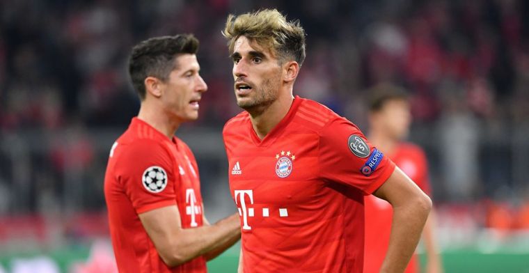 Martinez huilt bij Bayern München ... omdat hij op de bank moet plaatsnemen